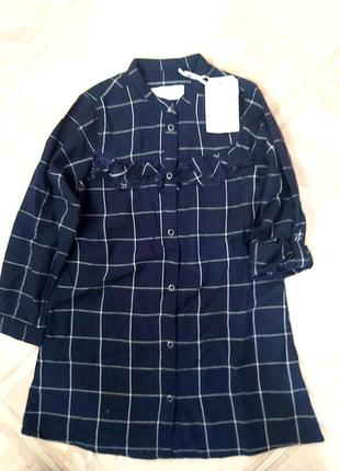 Платье в клеточку