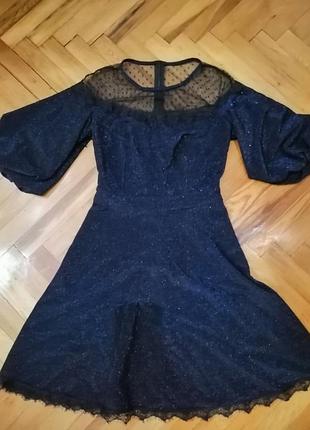 Нарядное праздничное новогоднее платье