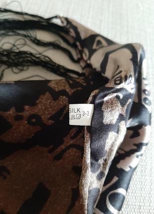Шелковый шарф