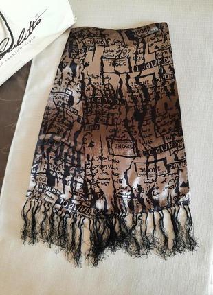 Шелковый шарф