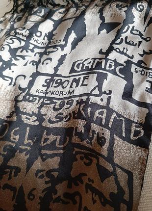 Шелковый шарф