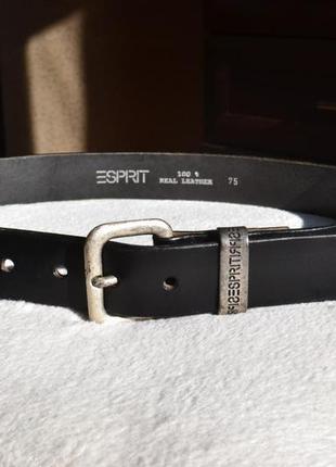 Esprit мужской кожаный ремень пояс1 фото