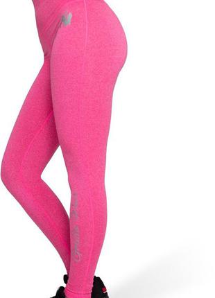 Леггинсы gorilla wear annapolis workout Rib legging xs розовые2 фото