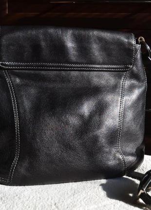 Yorn кожаная сумка на длинном ремне.7 фото