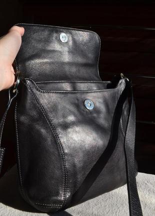 Yorn кожаная сумка на длинном ремне.10 фото