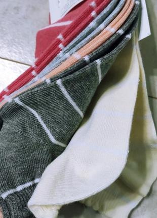 Бавовняні шкарпетки на дівчинку, 5 пар упаковка4 фото