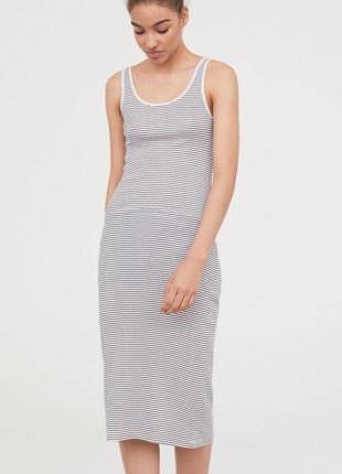 Платье в полоску zara zara
