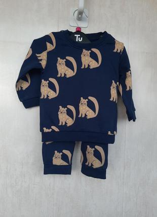 Утеплений костюм з начосом