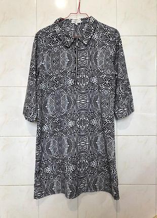 Платье рубашка на молнии zara zara zara