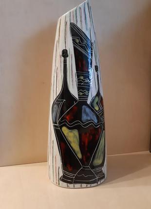 Стильная немецкая ваза 34см.германия  80-90гг.