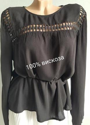 Блуза з викозы з вишивкою, decjuba