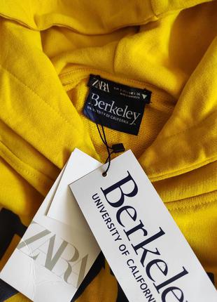 Zara толстовка свитшот худи жёлтая berkeley новая
размер s9 фото