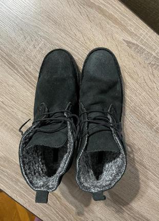 Замшевые ботинки zara зимние3 фото