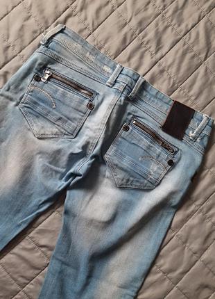 ❤️ стильные голубые джинсы