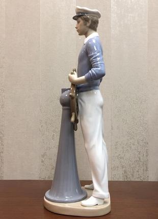 Порцелянова статуетка lladro «яхтсмен».3 фото