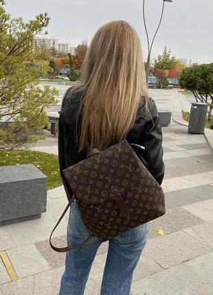 Жіночий рюкзак міський сумка трансформер модний стильний рюкзак-сумка8 фото