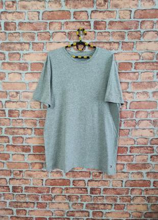 Базова сіра футболка tommy hilfiger