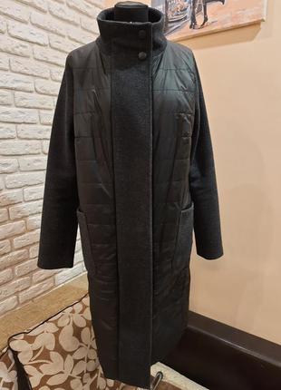 Пальто демисезонное prunel (харьков,украина). размер 481 фото