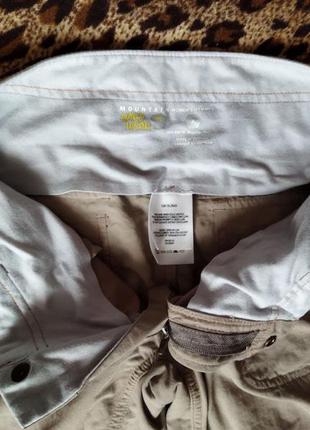 Штани-шорти жіночі трекінгові 2в1 mountain hardwear від columbia штани похідні туристичні -xs9 фото