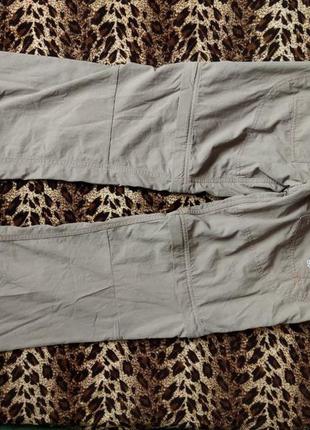 Штани-шорти жіночі трекінгові 2в1 mountain hardwear від columbia штани похідні туристичні -xs8 фото