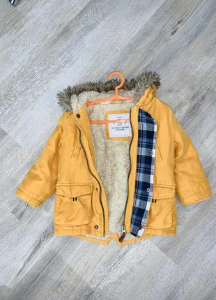 Стильна утеплена парка george