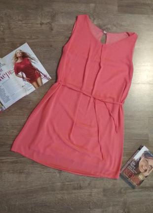 Сукня коралового кольору, розмір 42