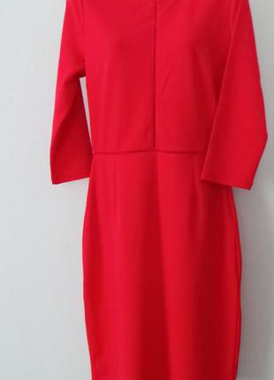 Нарядна сукня футляр vila only,плаття,червона,ділова,вечірня,на кожен день,сукенка,птлатя,платячко