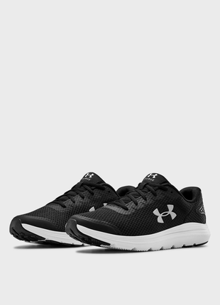 Мужские черные кроссовки ua surge 2-blk under armour