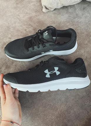 Мужские черные кроссовки ua surge 2-blk under armour8 фото