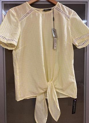 Блуза блузка 🌟 хлопковая с прошвой
