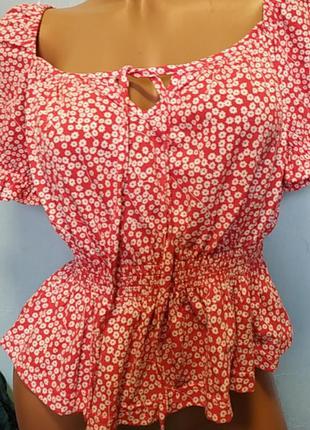 Блуза - топ бавовна 💯