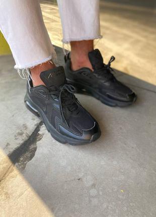 Мужские кроссовки  air max 200 black2 фото