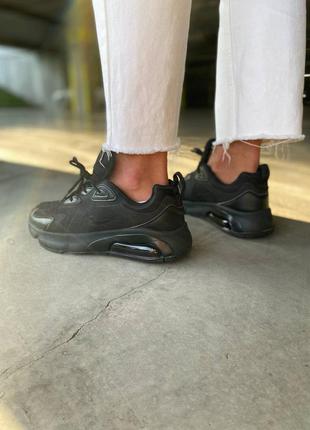Мужские кроссовки  air max 200 black4 фото