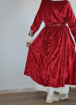 Дизайнерське плаття "шовковий мак" чудовий бохо, богемний етнос !5 фото