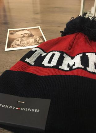 Шапка жіноча томмі ,оригінал із сша tommy hilfiger2 фото