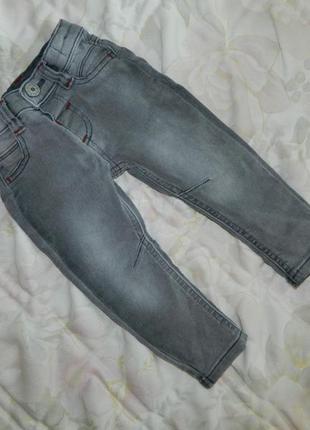 6-9 мес. джинсы серые на малыша m & co