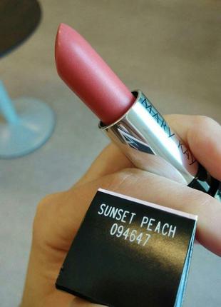 Гелевая помада солнечный персик sunset peach mary kay мери кей3 фото