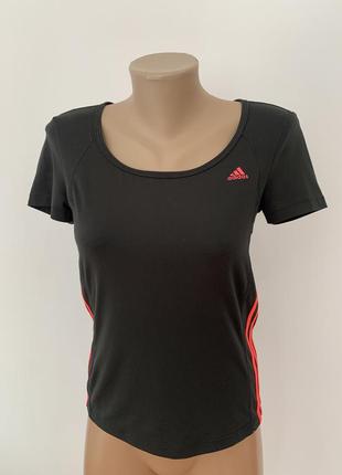 Футболка майка adidas чорна жіноча