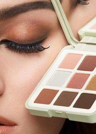 Палетка теней green me kiko milano 101 cool spice