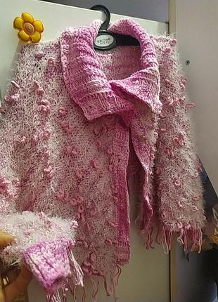 Пончо везаное