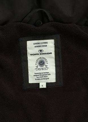 Брендовий утеплена жіноча демісезонна куртка з капюшоном tom tailor оригінал3 фото