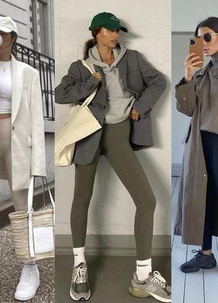 Лосины леггинсы плотные бесшовные микрофибра