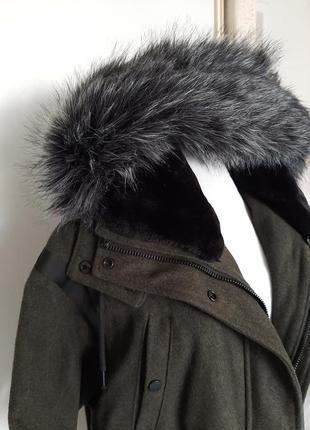 Теплое пальто куртка superdry5 фото