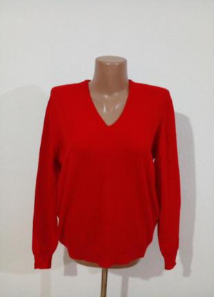 Яркий шерстяной пуловер шотландия