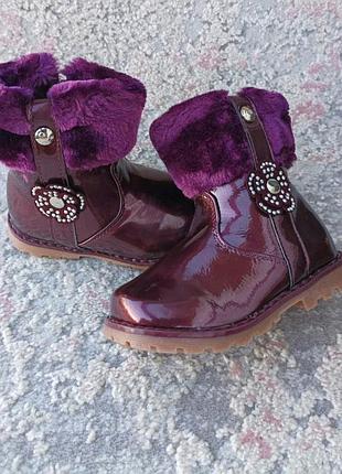 Детские зимние сапожки, 21р., 23р., 24р., румыния, apawwa