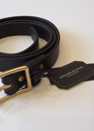 Ремень,  кожа  натуральная, atelier scotch, scotch&soda, размер xl, нидерланды