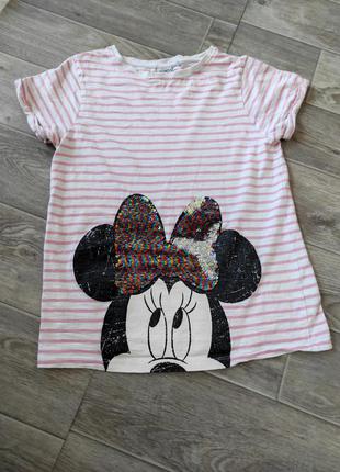 Футболка з принтом minnie mouse ot next