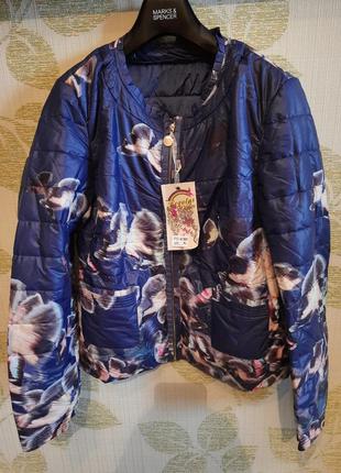 Куртка regular denim  на тоненьком синтепоне4 фото