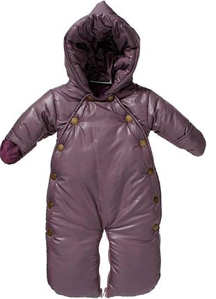 Mini a ture детский комбинезон конверт xina romper violet 0-3 м 50-56-62 см