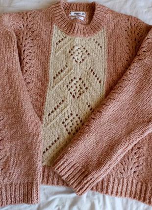 Тепла в'язана кофта mango